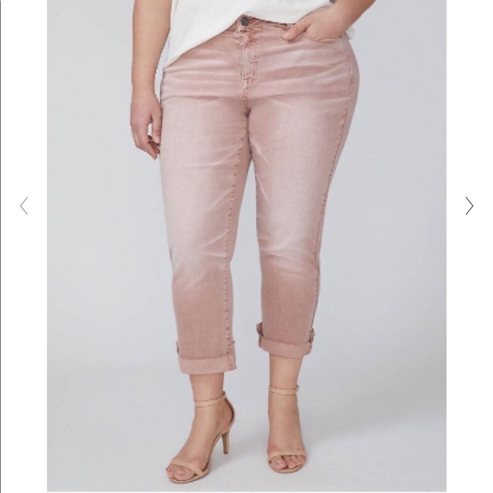 Lane Bryant Girlfriend Crop Plus Size Crop Pants